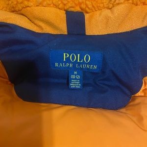 Ralph Lauren boys winter parka. Fur around hood is removable on both. size 10-12